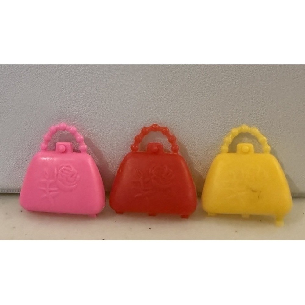 Barbie Clone Suzette Fab-Lu Babs Happiness‎ Purse Lot of 3 1960s Vintage